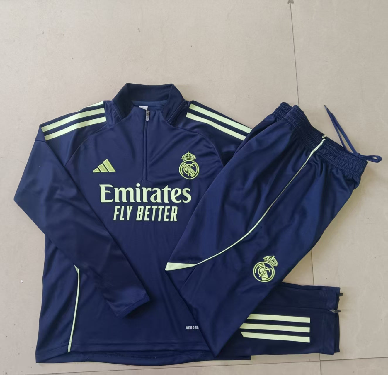 Tuta Real Madrid blu 2025/26