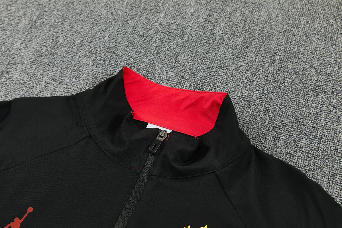 Tuta Brasile nero/rosso 26-27