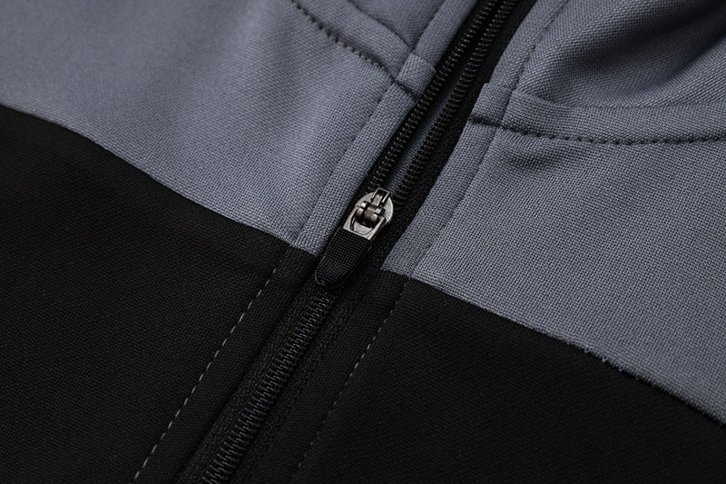 Tuta Sport Grigio riga Nera