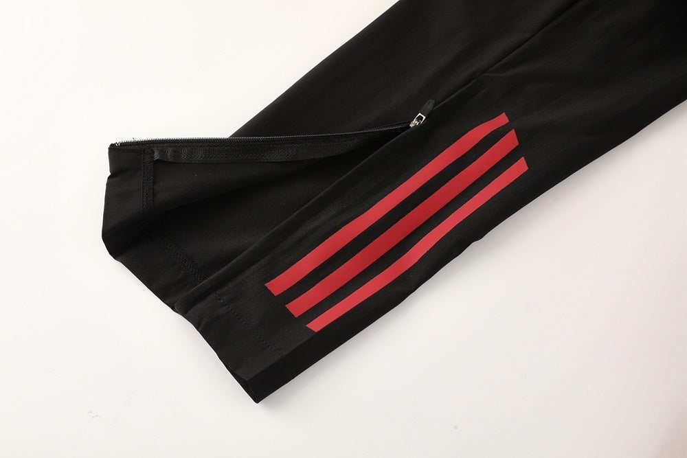 Tuta Liverpool Fasce Bianche Zip Intera