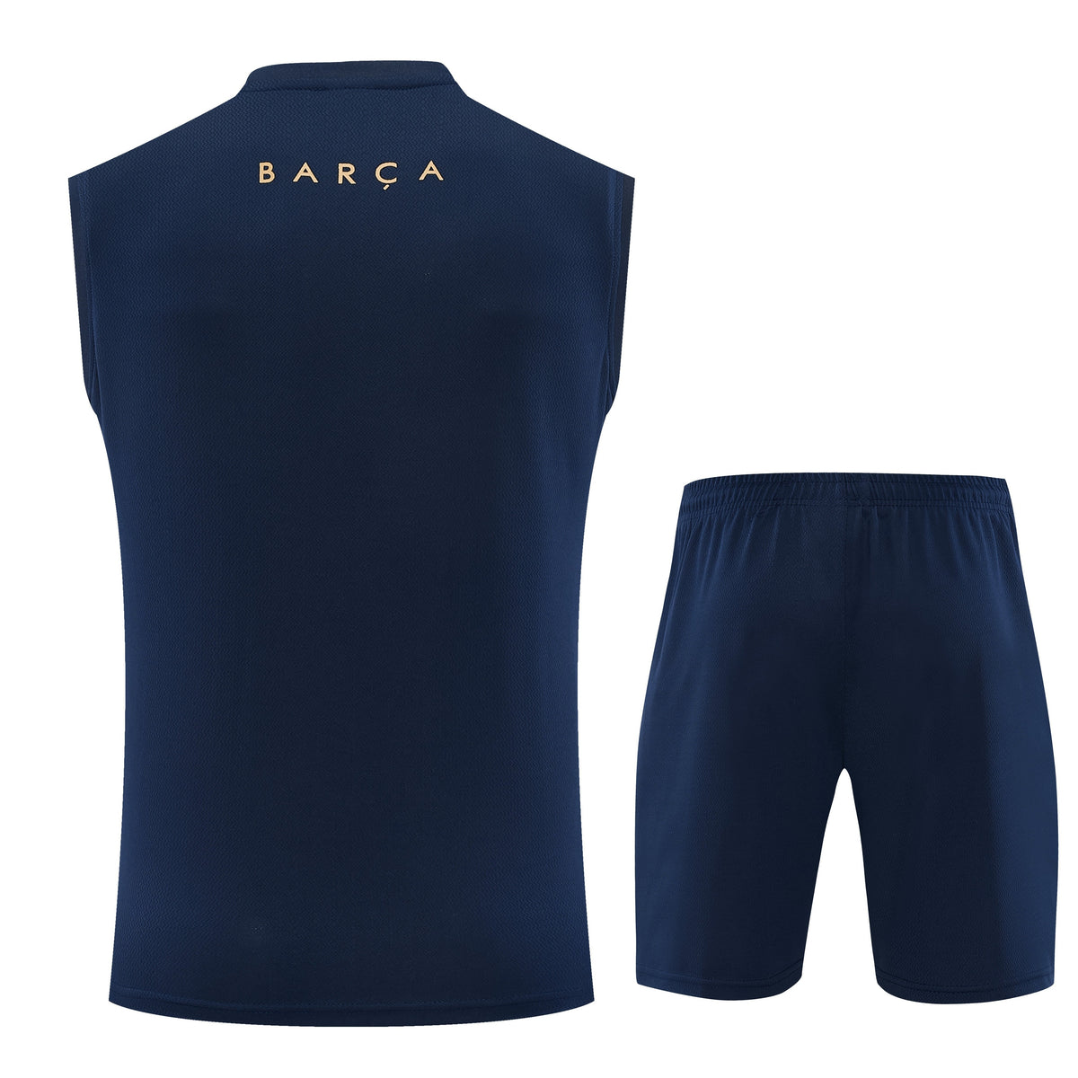 Barcellona completo con canottiera blu 2026-2027