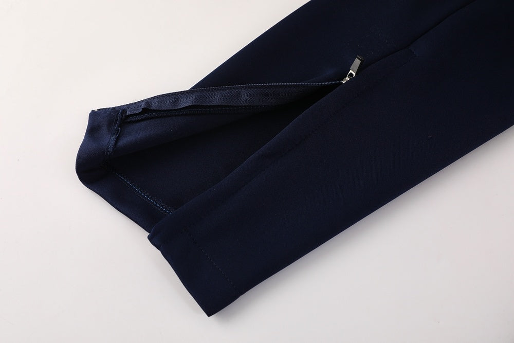 Tuta Sport blu e bordeaux