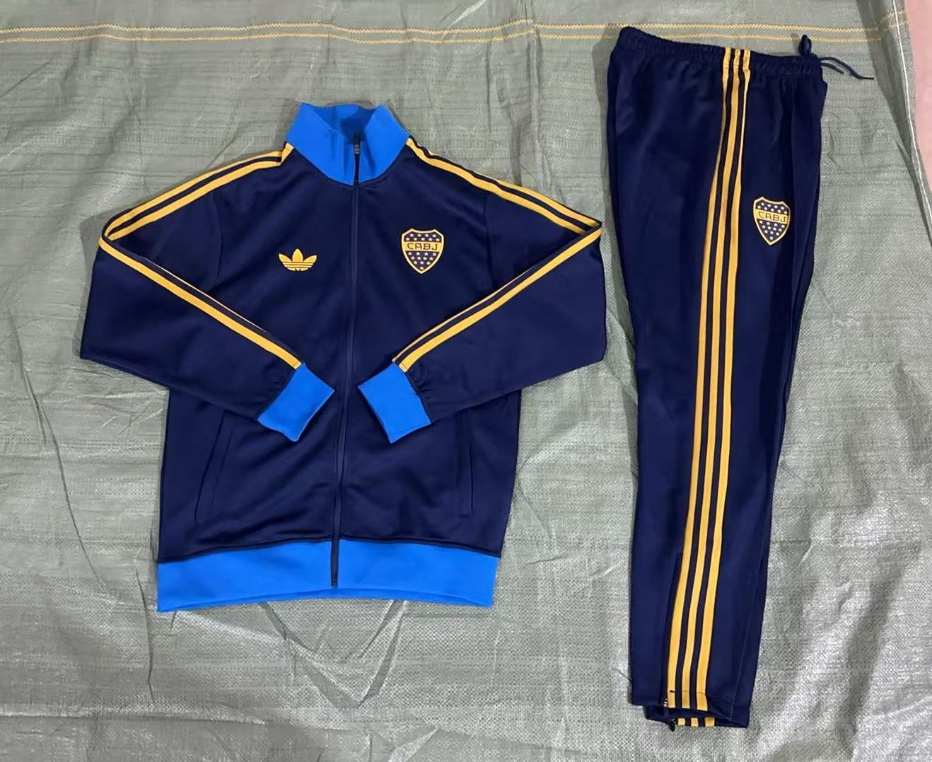 Tuta Zip Intera Boca Juniors
