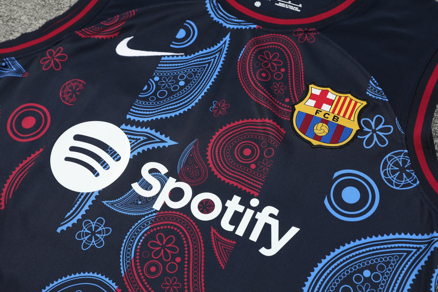 Barcellona special edition blu completo con canottiera