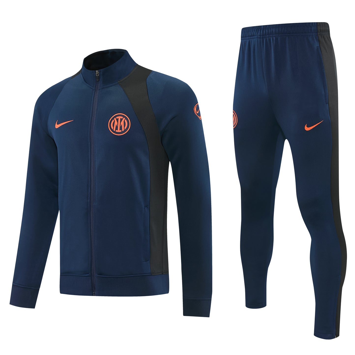Tuta Zip Intera Inter Blu