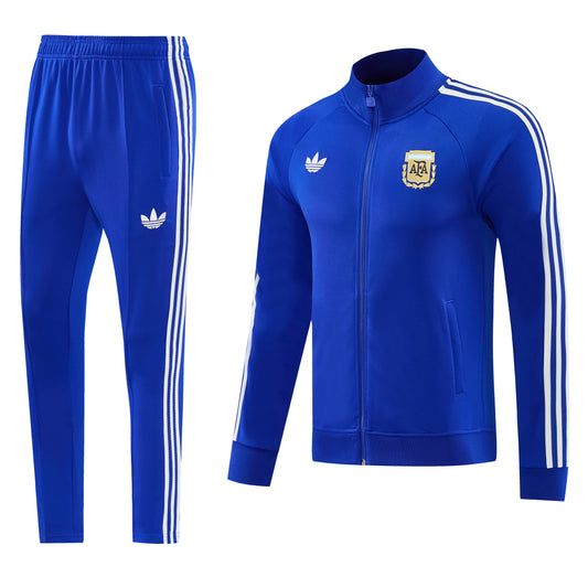 Tuta Argentina zip 26-27 special blu