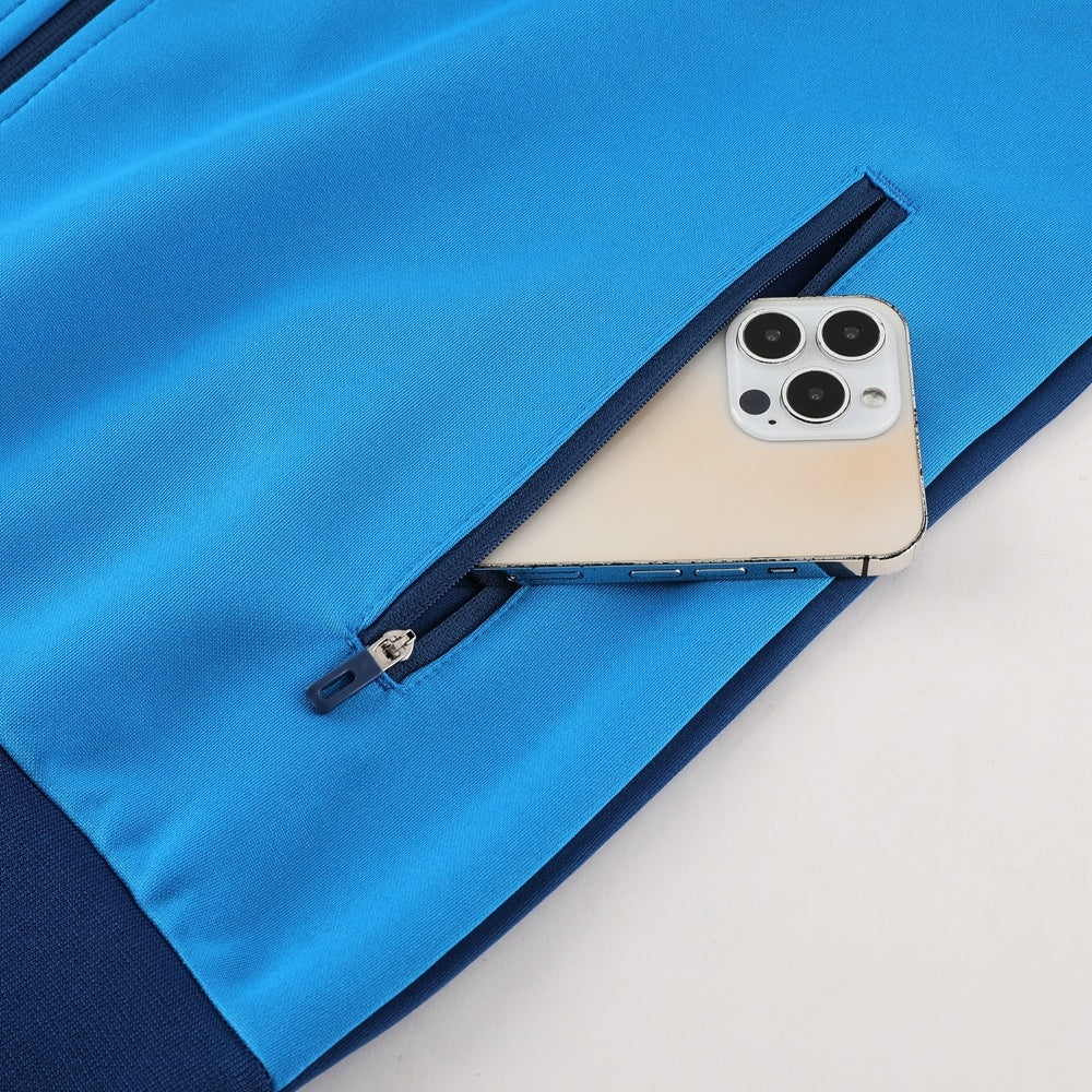 Tuta Sport blu e azzurro