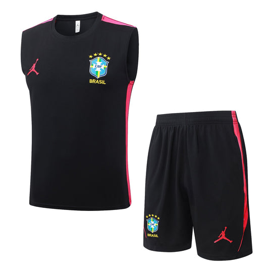 Brasil special black-red completo 2026-2027 con canottiera