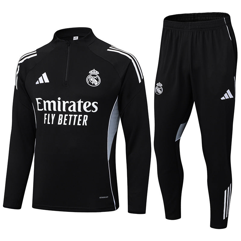 Tuta Real Madrid Black 25-26