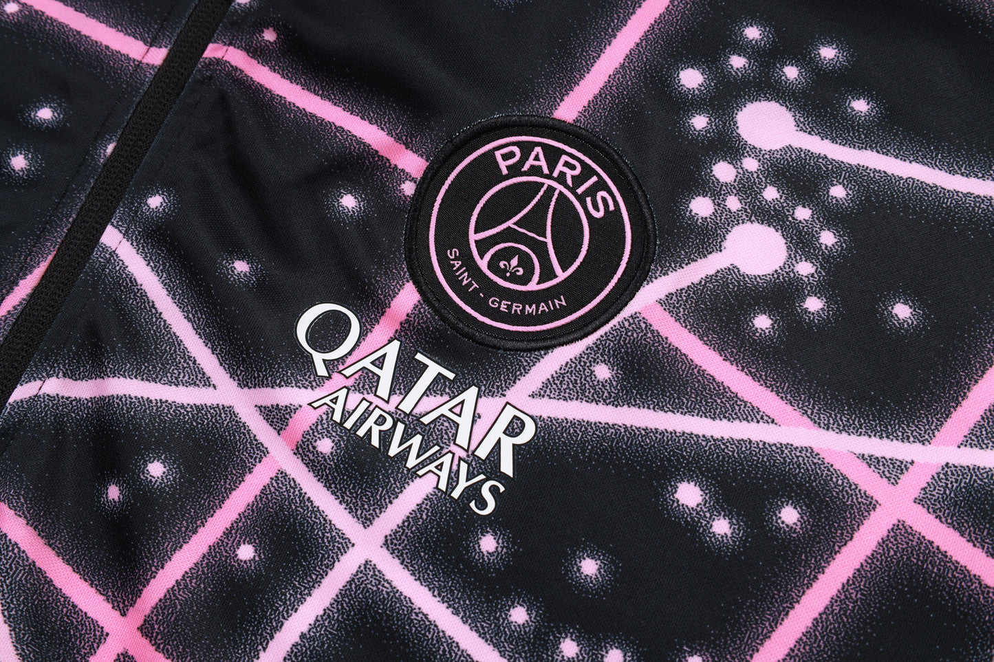 Tuta Paris Saint Germain Nero zip intera 2025/26