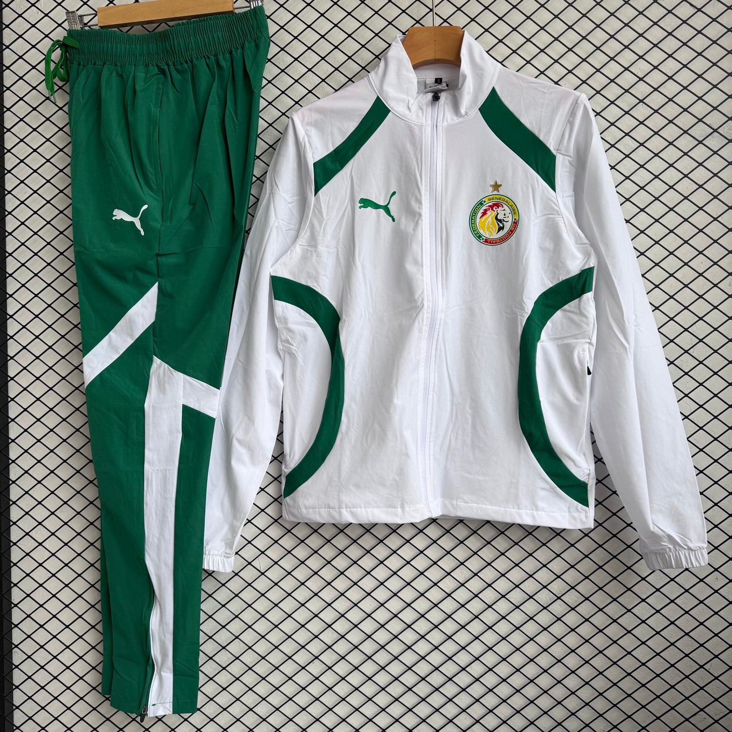 Tuta Senegal Bianco e Verde 25-26