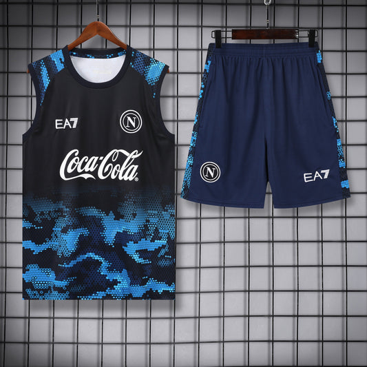 Napoli Black completo con canottiera