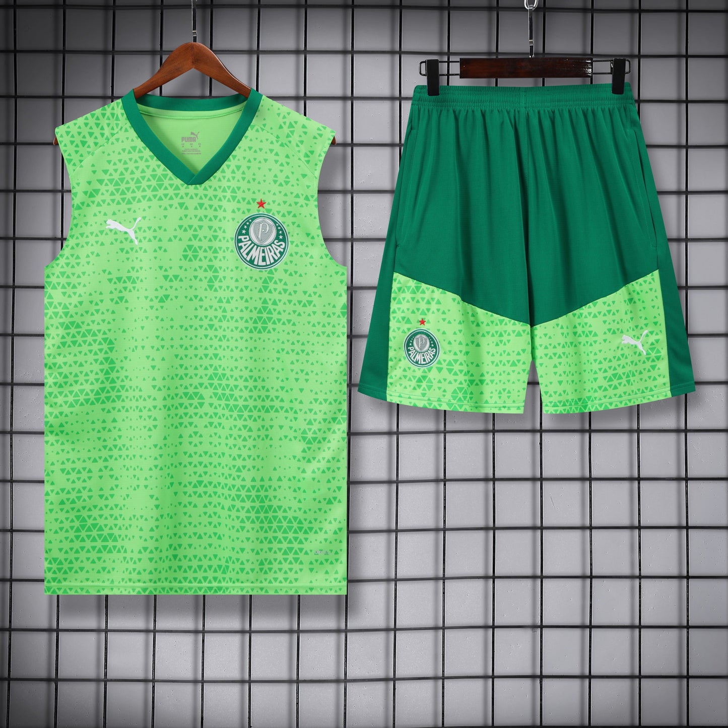 Palmeiras verde completo con canottiera