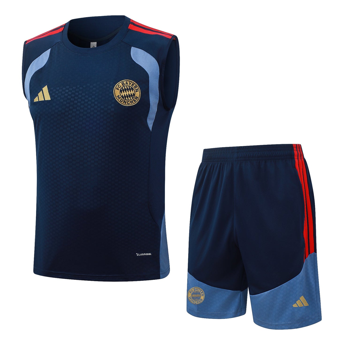 Bayen monaco completo con canottiera blu new