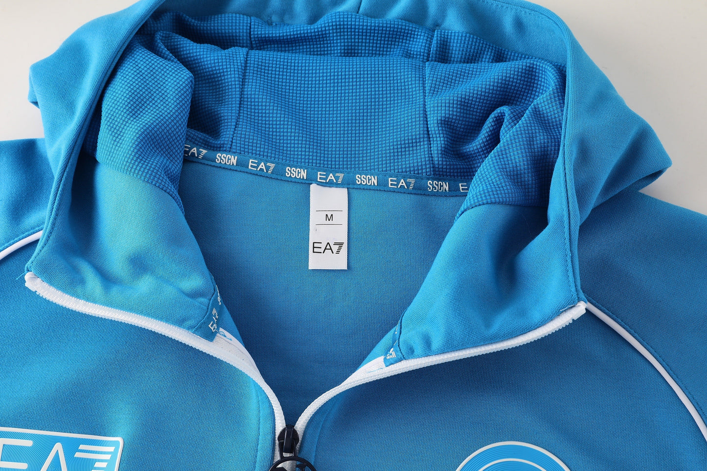 Tuta Napoli Azzurra Zip Intera