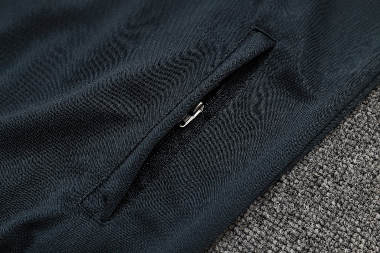 Tuta Chelsea nero zip intera 2025/26