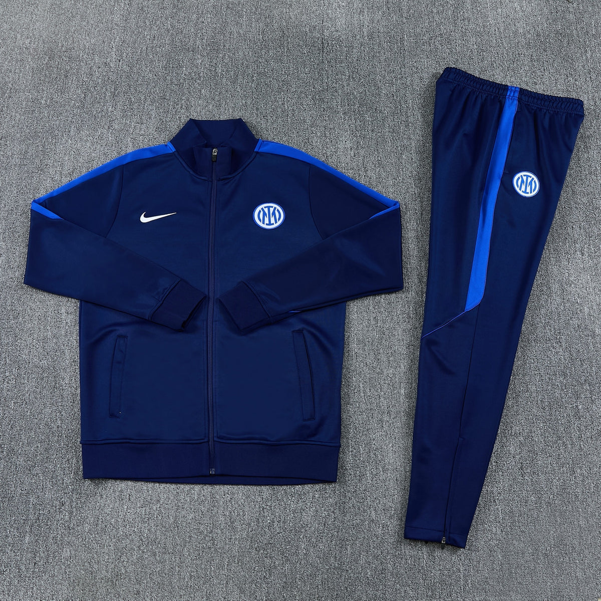 Tuta Inter 2026-27 zip intera blu