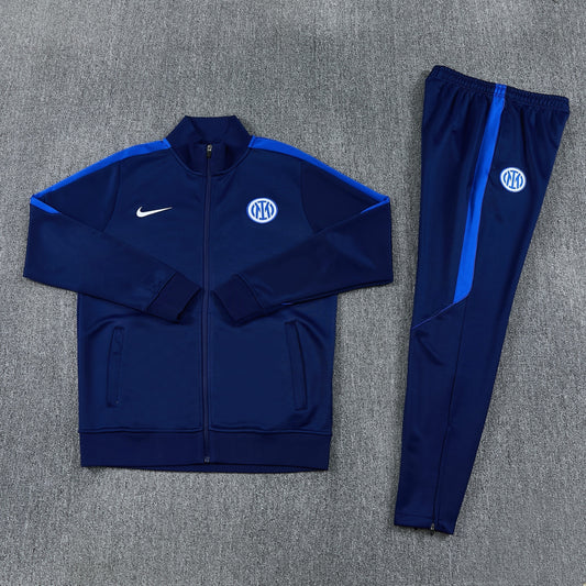 Tuta Inter 2026-27 zip intera blu