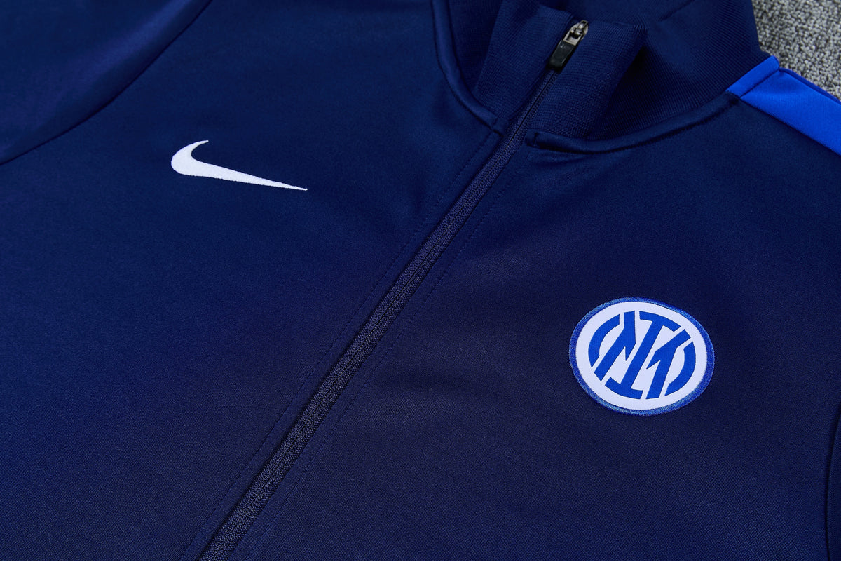 Tuta Inter 2026-27 zip intera blu