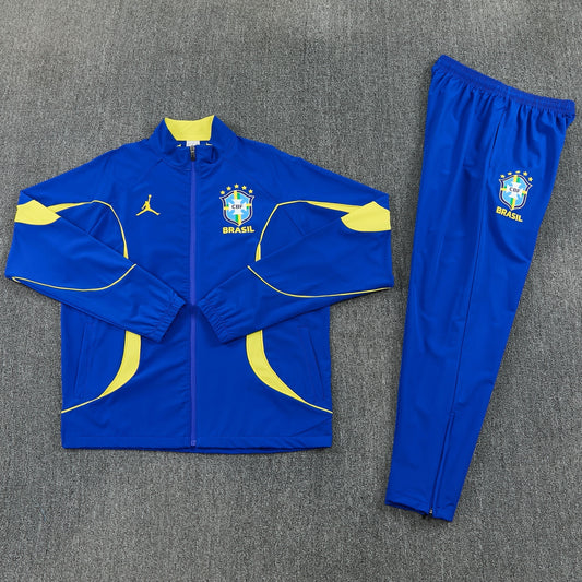 Tuta Brasile blu/giallo 26-27
