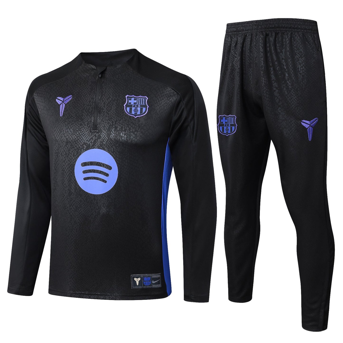 Tuta Barca Nero viola fantasy