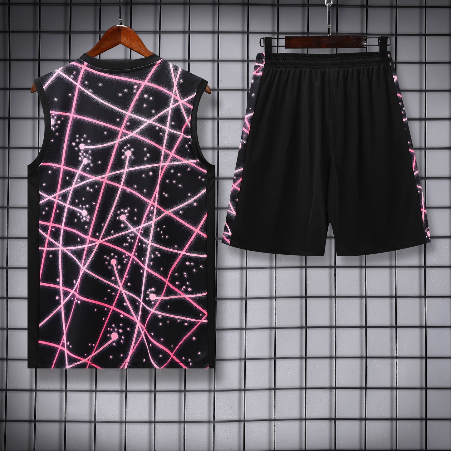 Paris Saint German fantasy nero e rosa completo con canottiera 2025/26
