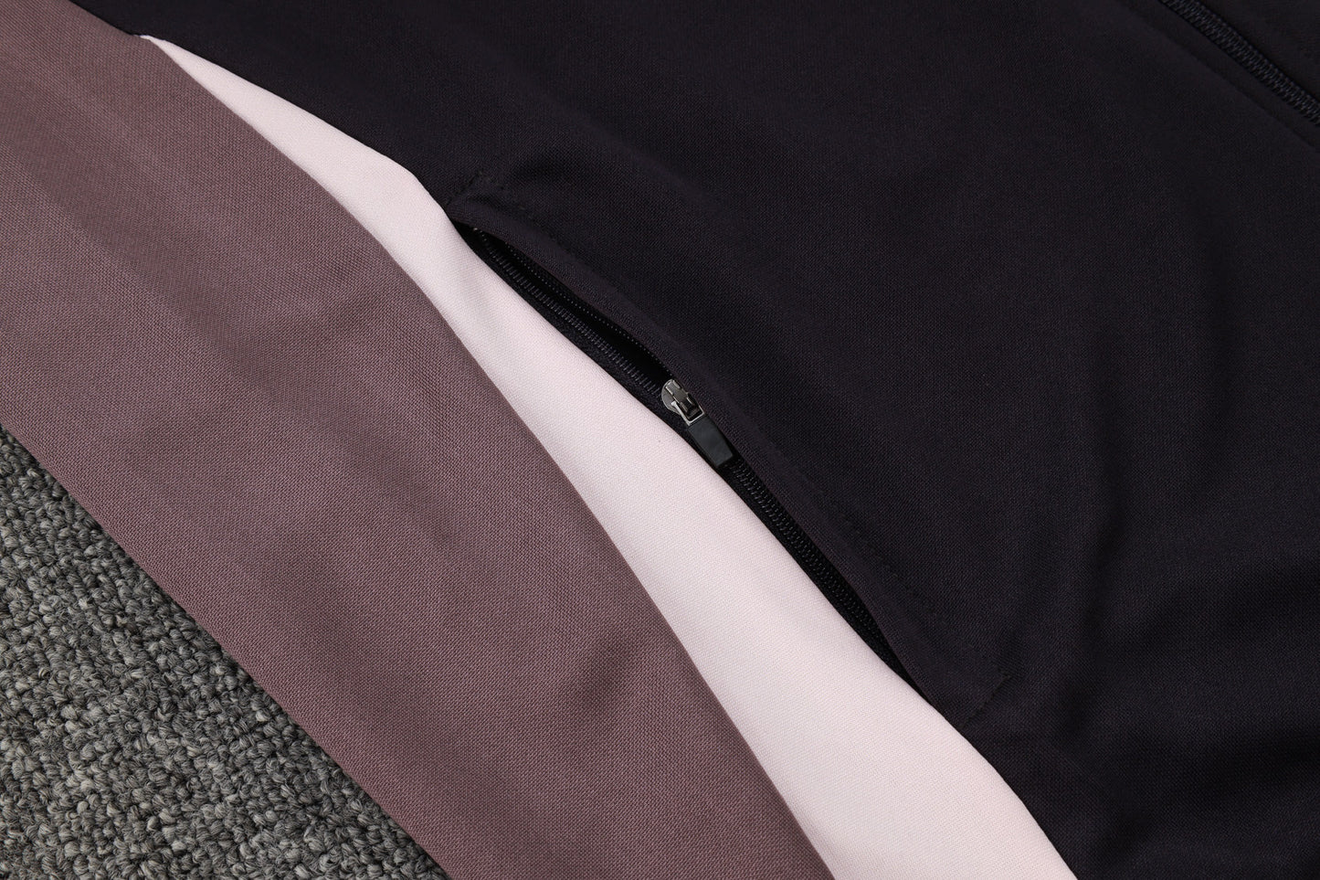 Tuta Arsenal nero zip 2025/26