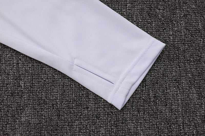 Tuta Sport Rosso maniche Bianche