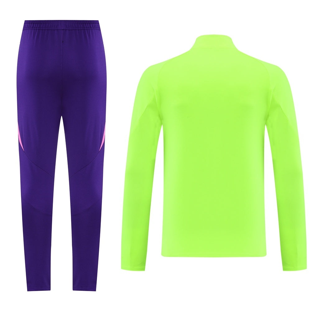 Tuta Sport verde fluo fantasy