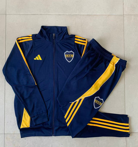 Tuta Boca blu zip intera 2025/2026