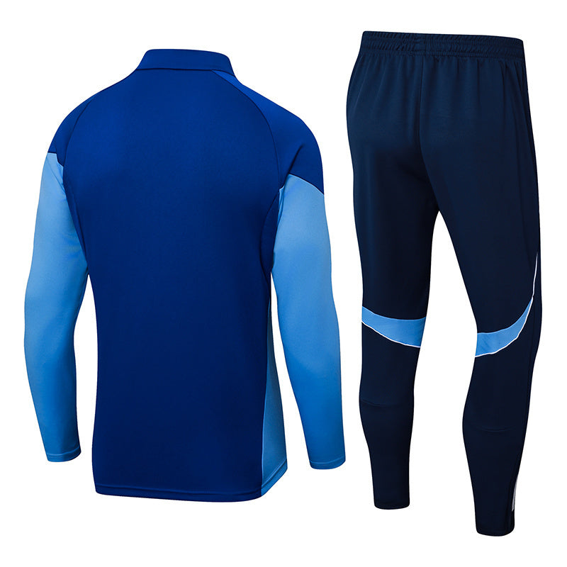 Tuta Sport Azzurro maniche Celeste
