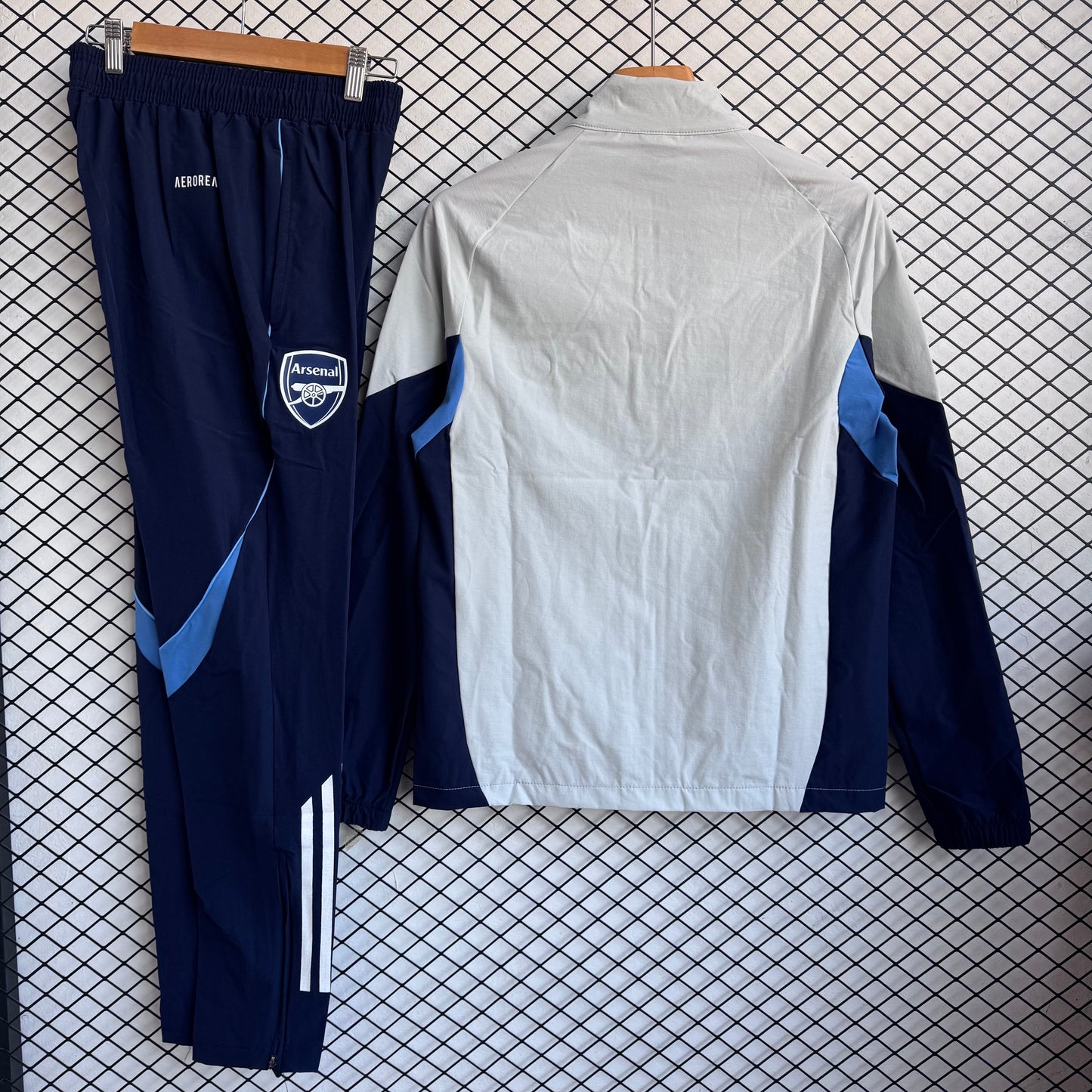 Tuta Arsenal Grigio e Blu 25-26