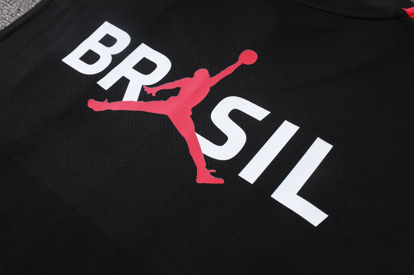Brasil special black-red completo 2026-2027 con canottiera
