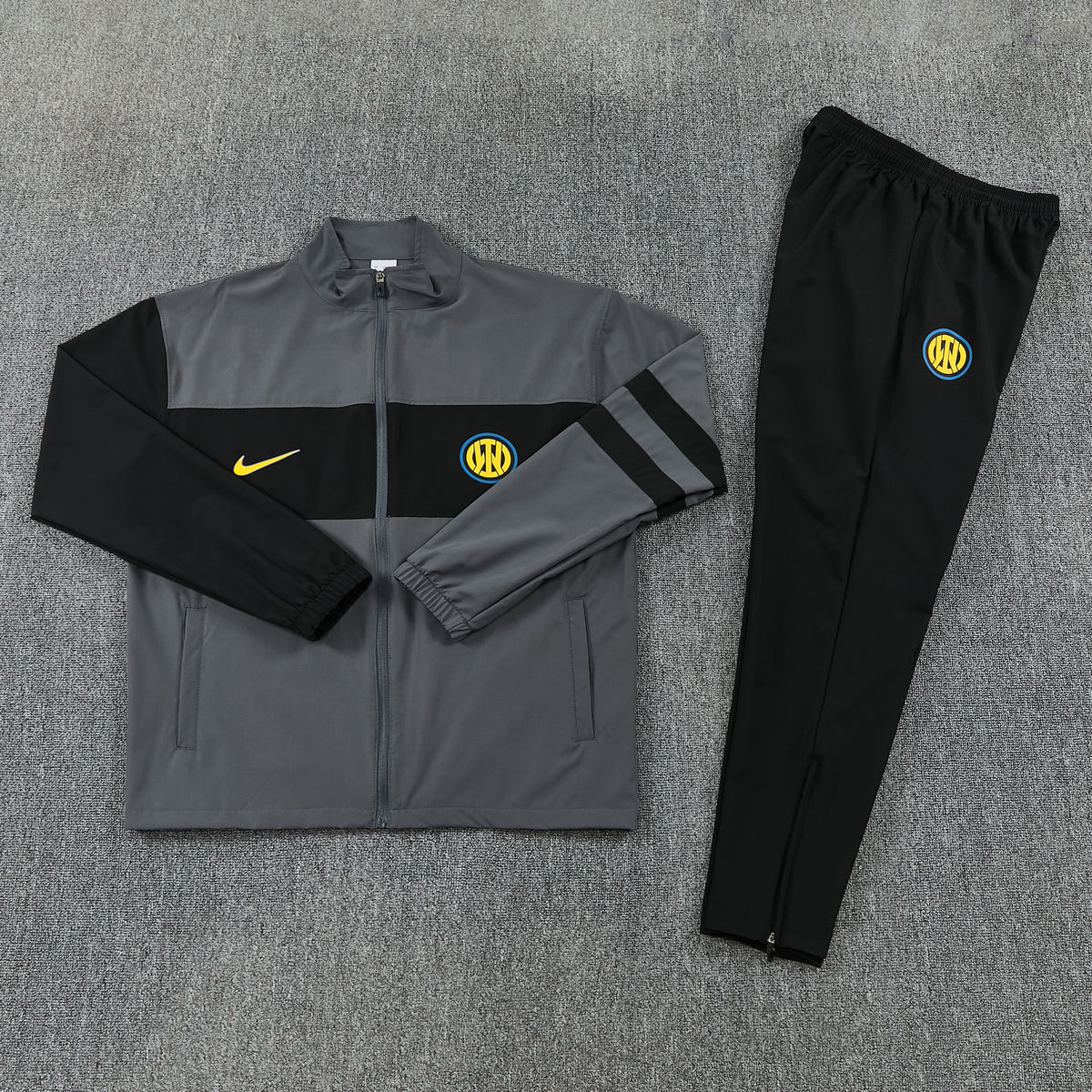 Tuta Inter Zip Intera 2026-27 grigio