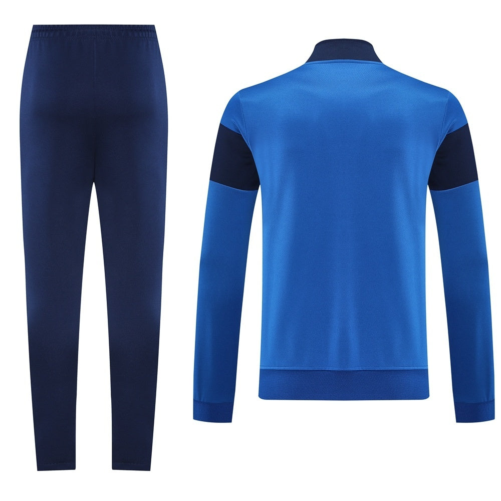 Tuta Sport blu royal e blu scuro