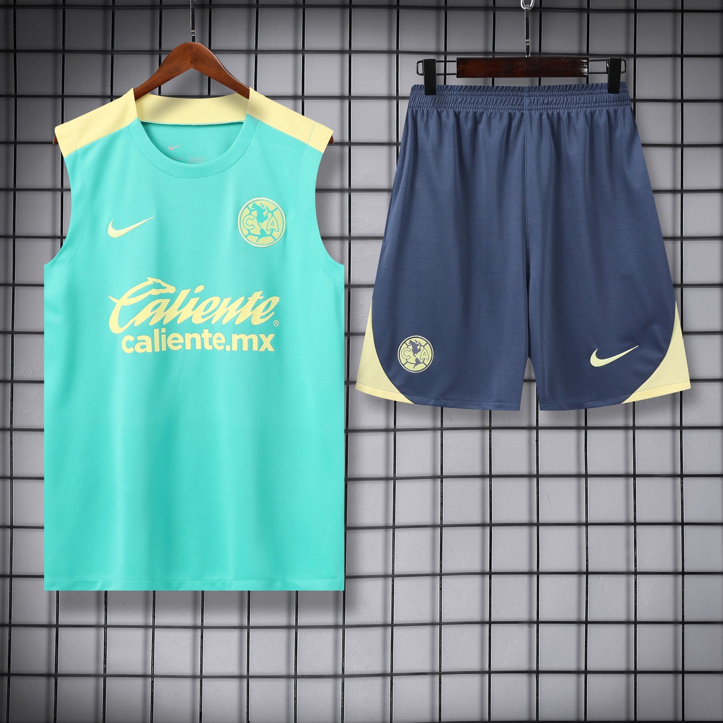 Club America verde completo con canottiera
