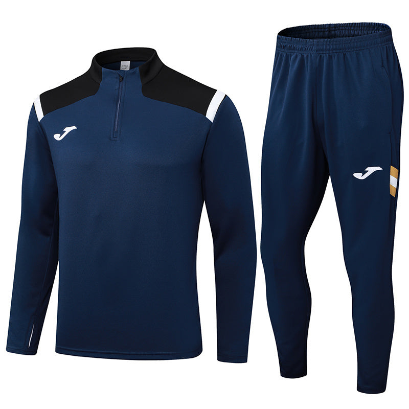 Tuta Sport Blu dettagli Neri