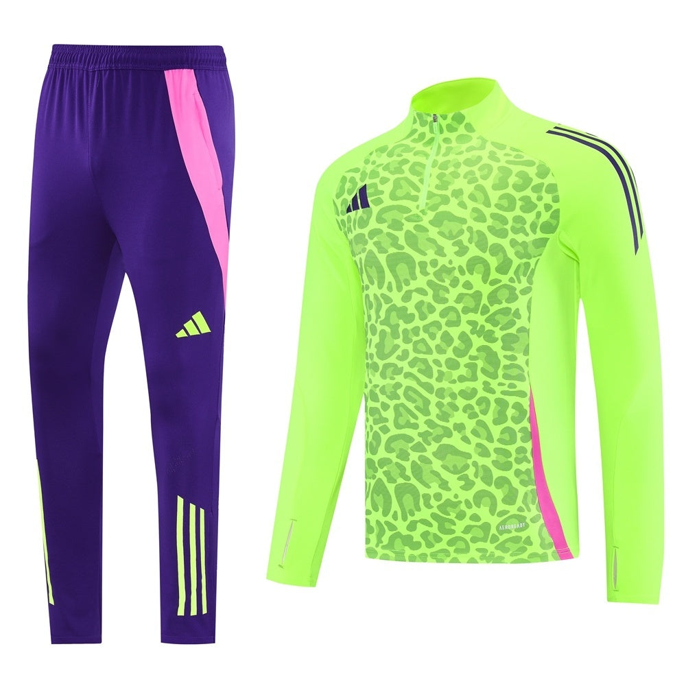 Tuta Sport verde fluo fantasy