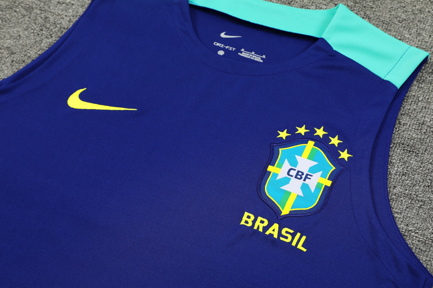 Brasile blu completo con canottiera