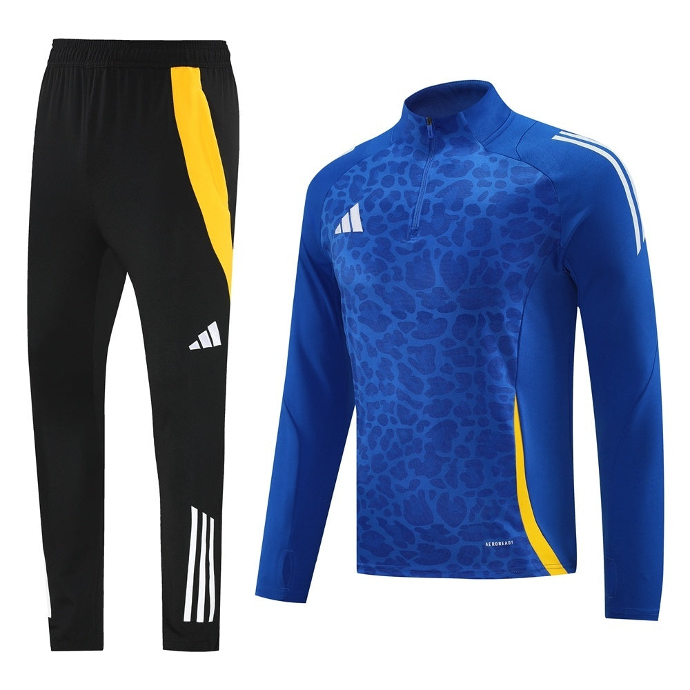 Tuta Sport blu animalier