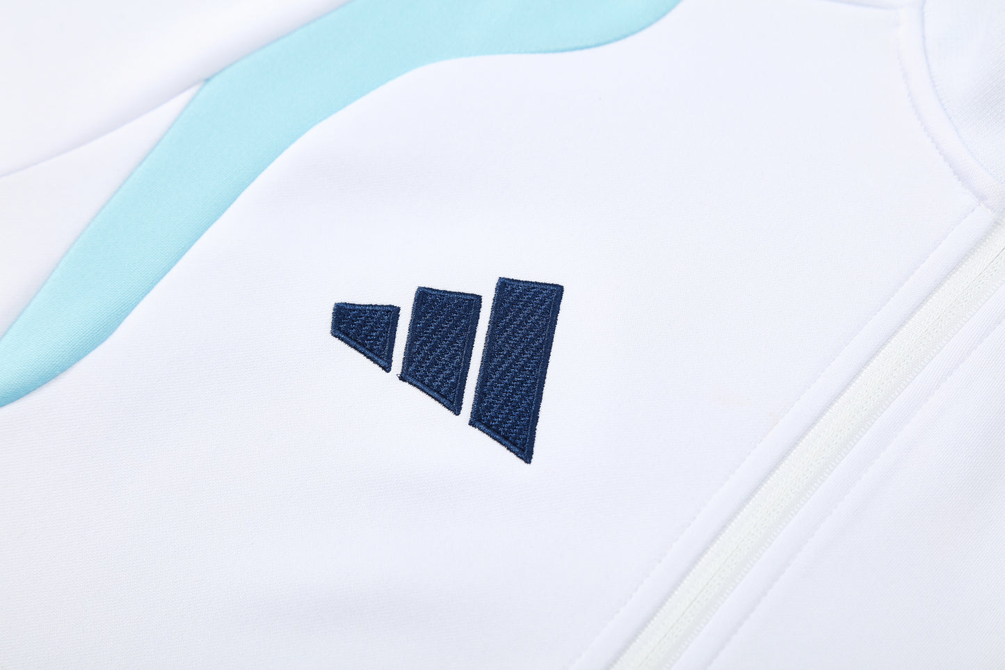 Tuta Zip Intera Argentina Bianco
