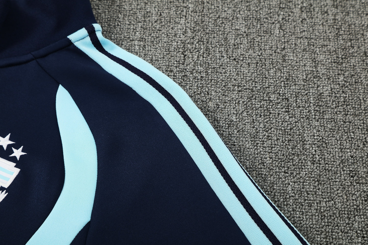 Tuta Zip Intera Argentina Blu