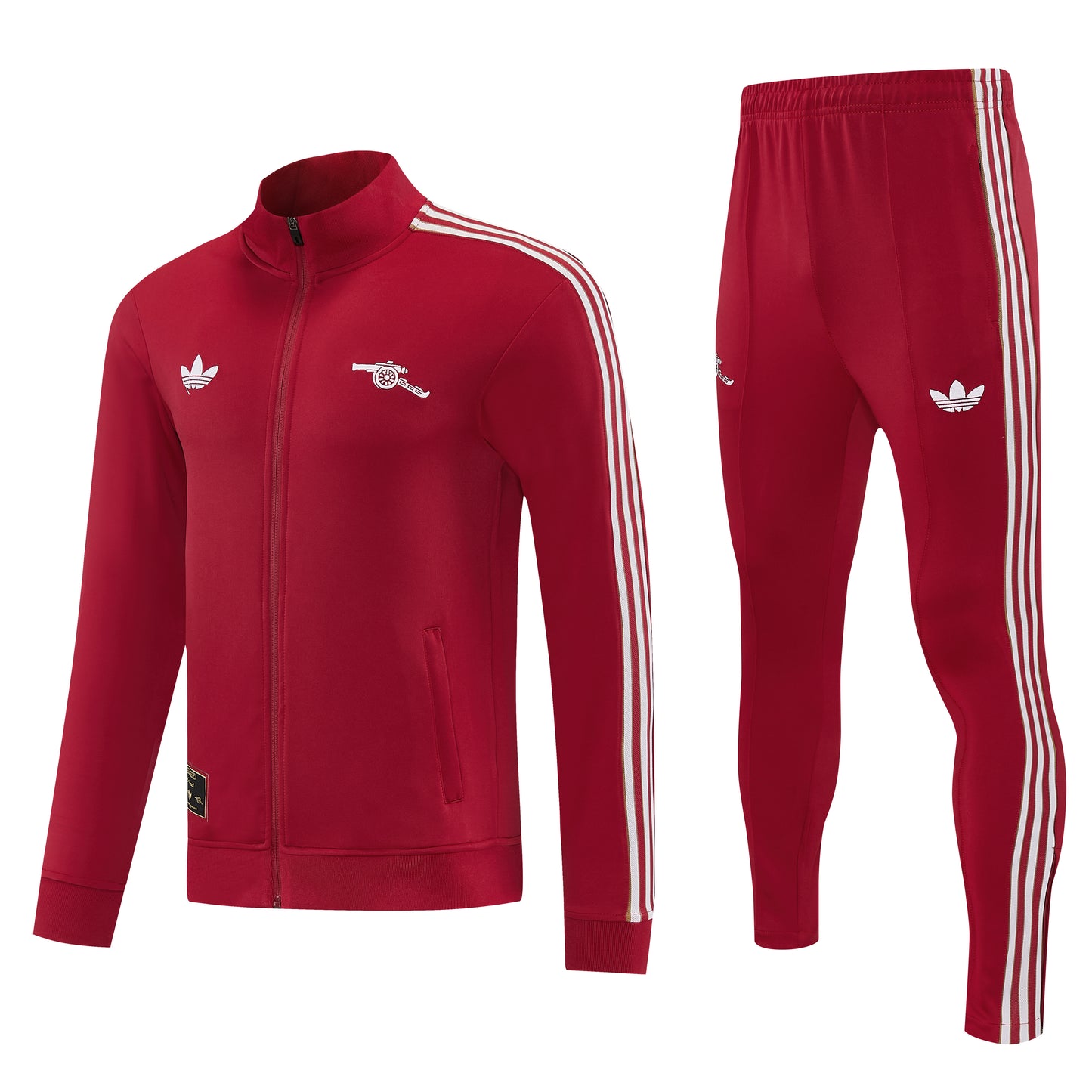 Tuta Zip Intera Arsenal Rosso