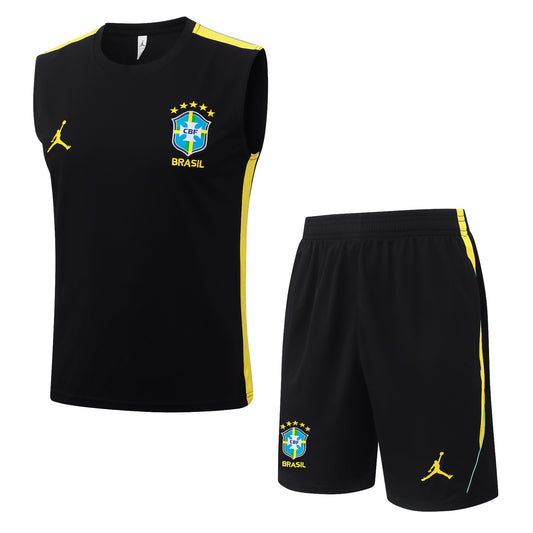 Brasil special black-yellow completo 2026-2027 con canottiera
