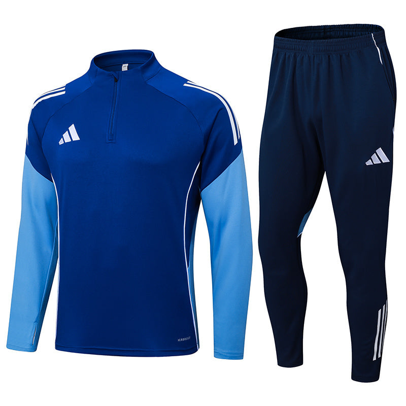 Tuta Sport Azzurro maniche Celeste