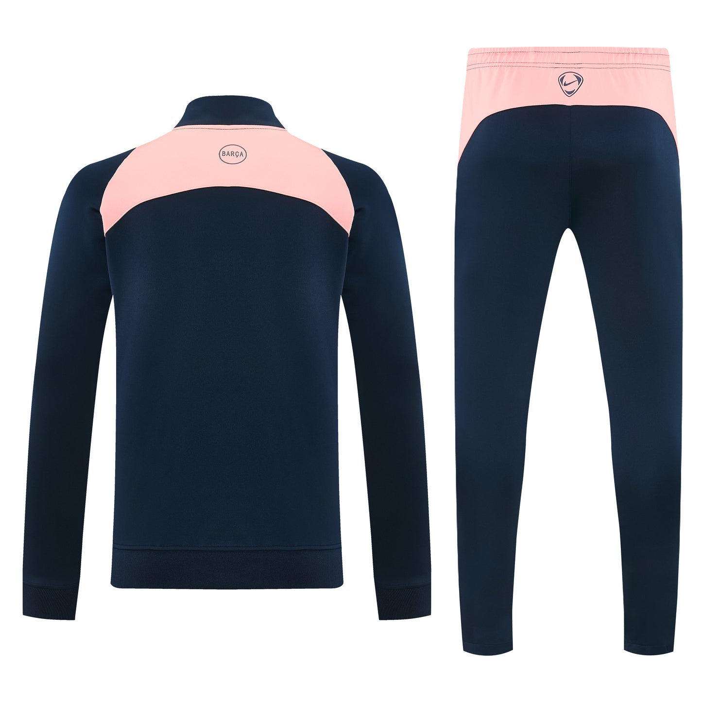 Tuta Zip Intera Barcellona Blu