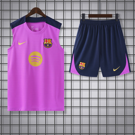 Barcellona viola completo con canottiera 2025/26