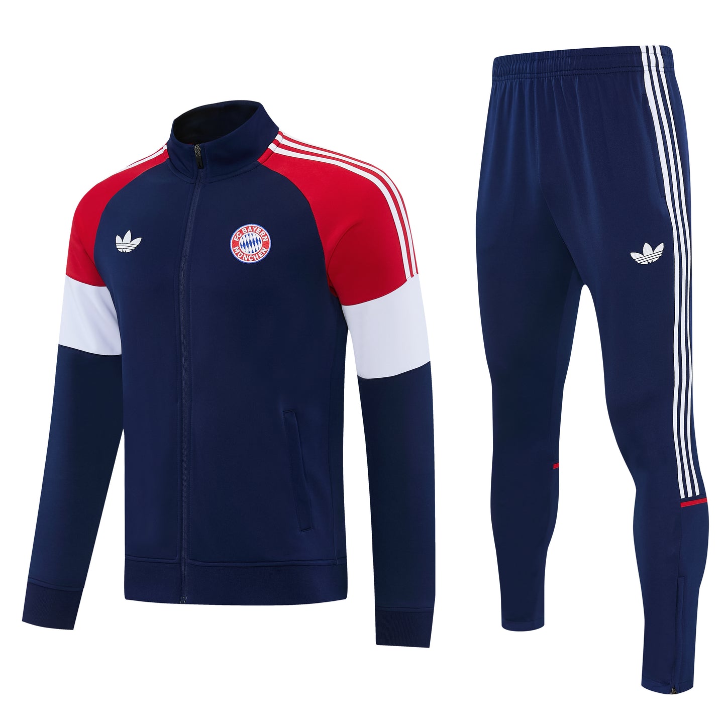 Tuta Zip Intera Bayern Monaco Blu
