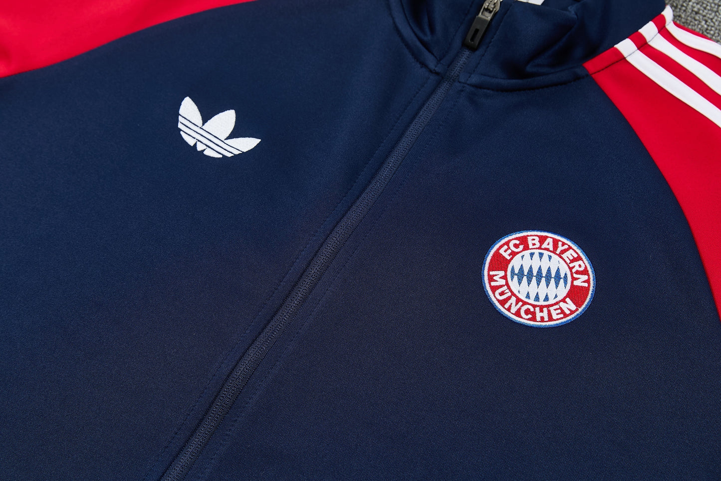 Tuta Zip Intera Bayern Monaco Blu