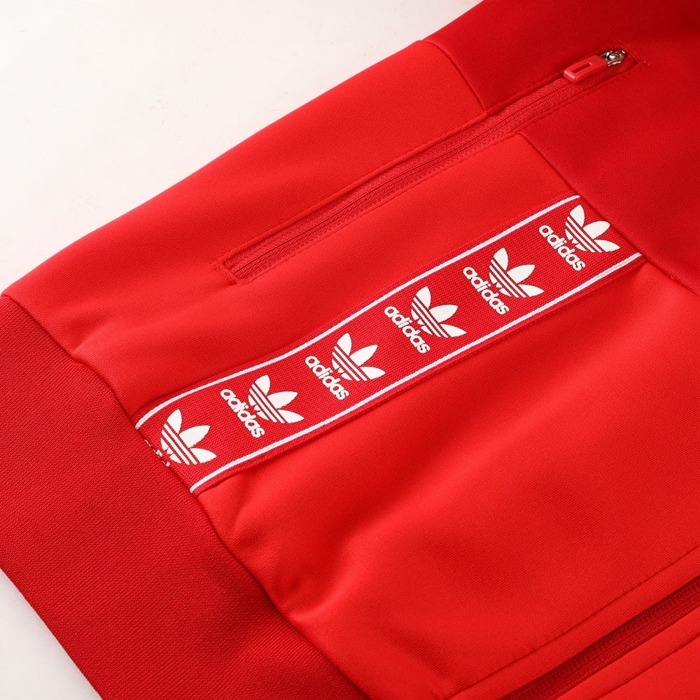 Tuta Sport rosso e nero